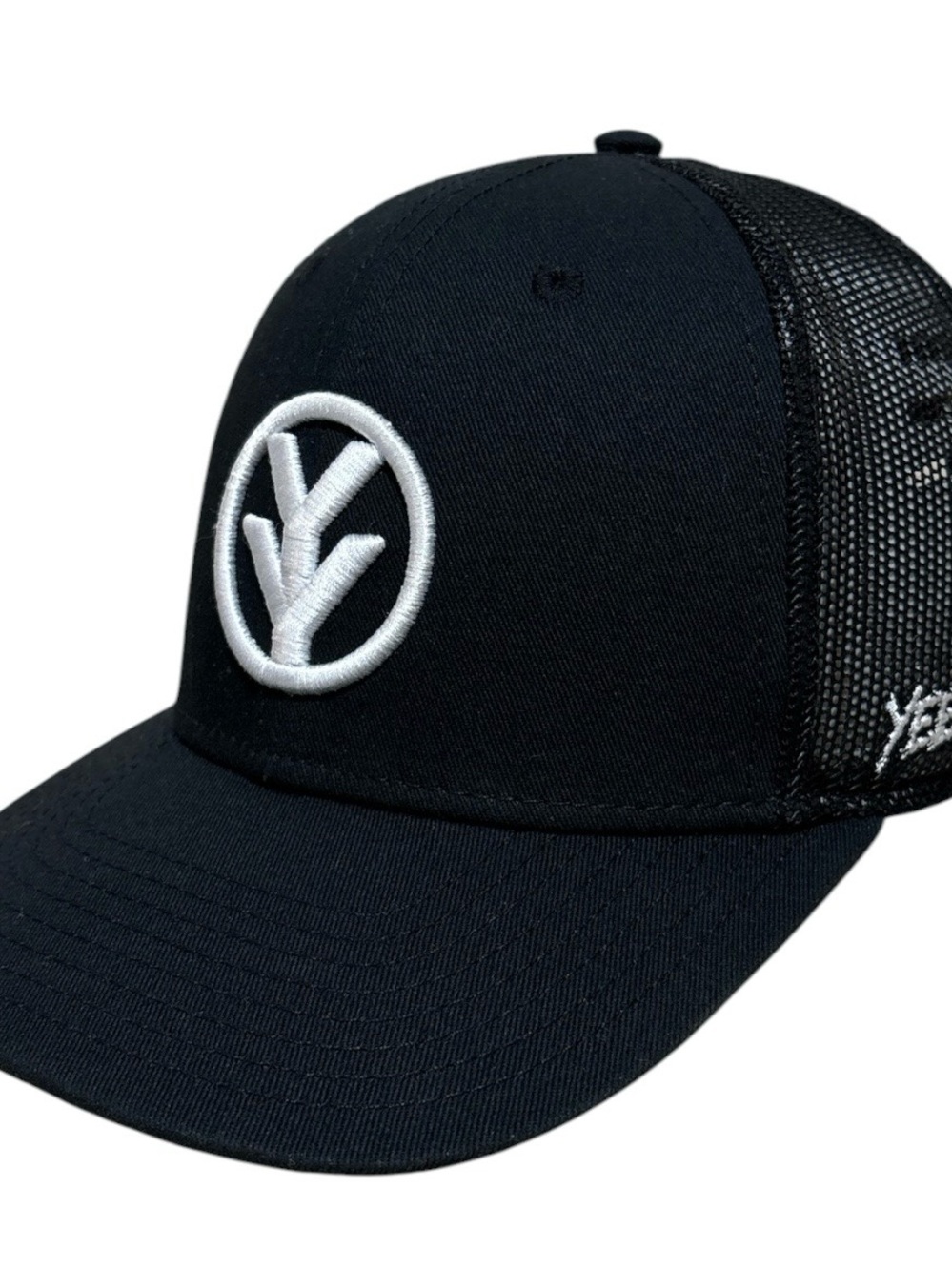 Yee Yee Double Y Trucker Hat Snapback Black
